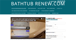 Desktop Screenshot of bathtubrenew.com